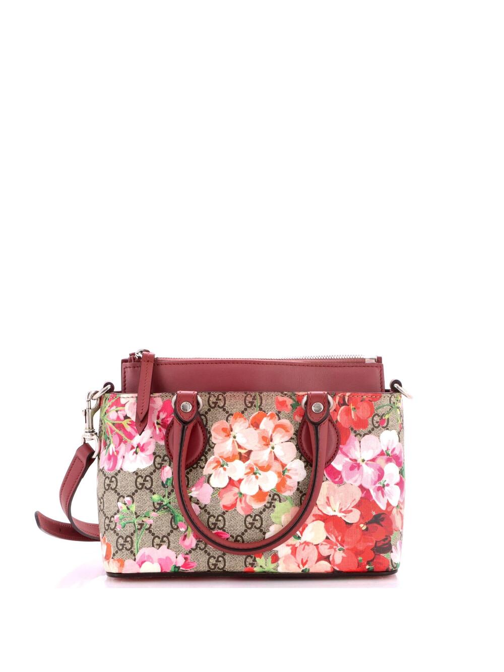 Gucci Linea A Convertible Tote Blooms #370218G86B